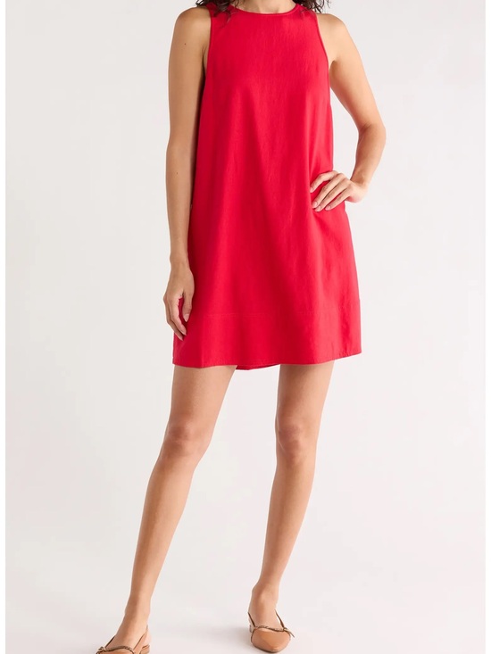Madewell Dresses & Skirts - Madewell Red Sleeveless Mini Dress